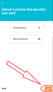 Upload pictures