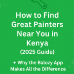 How to Find a Great Painter Near You in Kenya