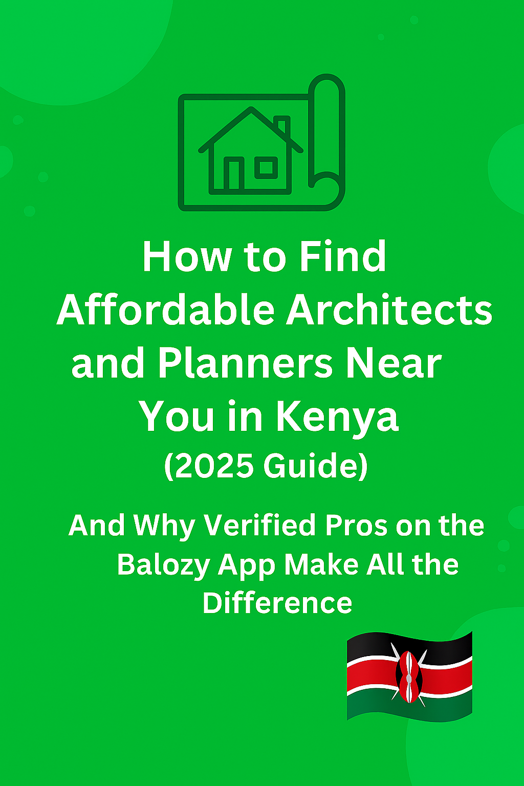 🏡 How to Find Affordable Architects and Planners Near You in Kenya
