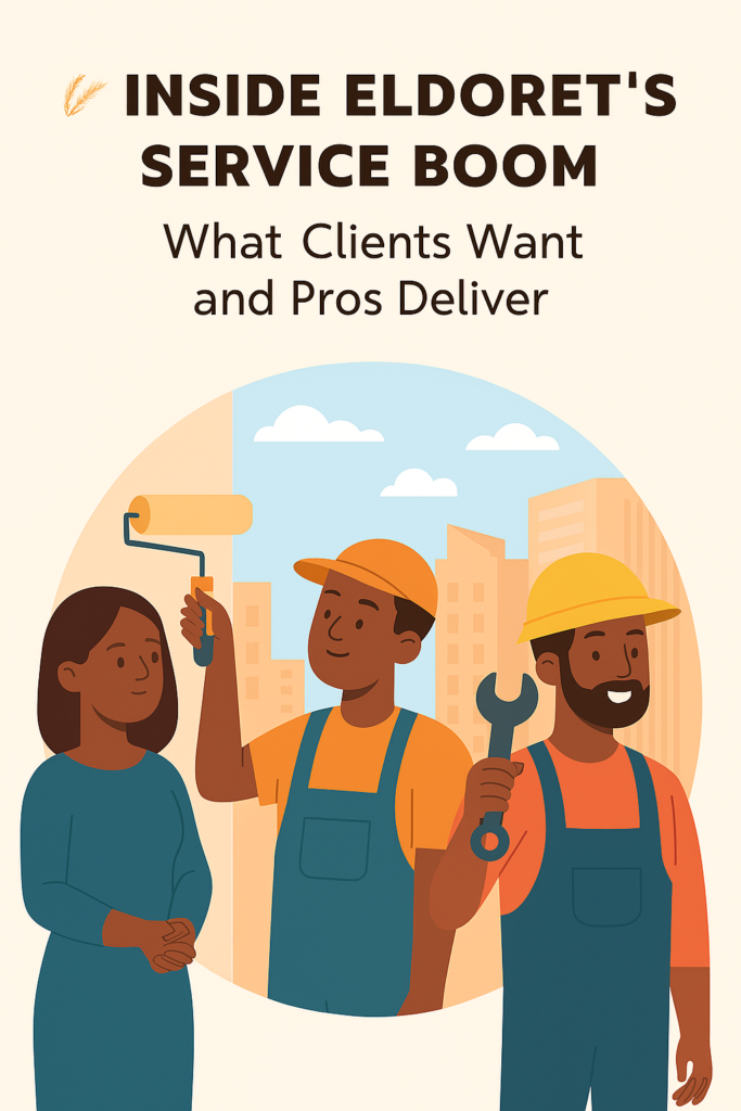 🌾 Inside Eldoret’s Service Boom: What Clients Want and Pros Deliver