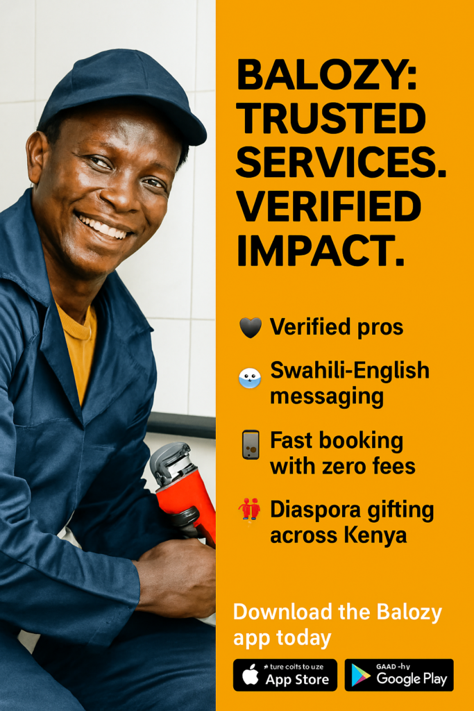 Balozy: Digitizing Dignity, One Verified Service at a Time