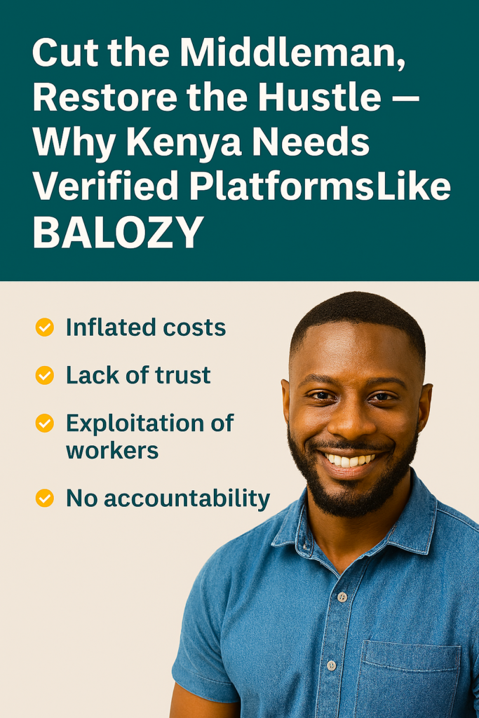 Kenya’s Service Economy Is Fragmented—Here’s How Balozy Is Building Verified Unity