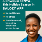 🎉 This Holiday Season, Hire Verified Chefs, Caterers, Beauticians & More—All in One App with Balozy Kenya