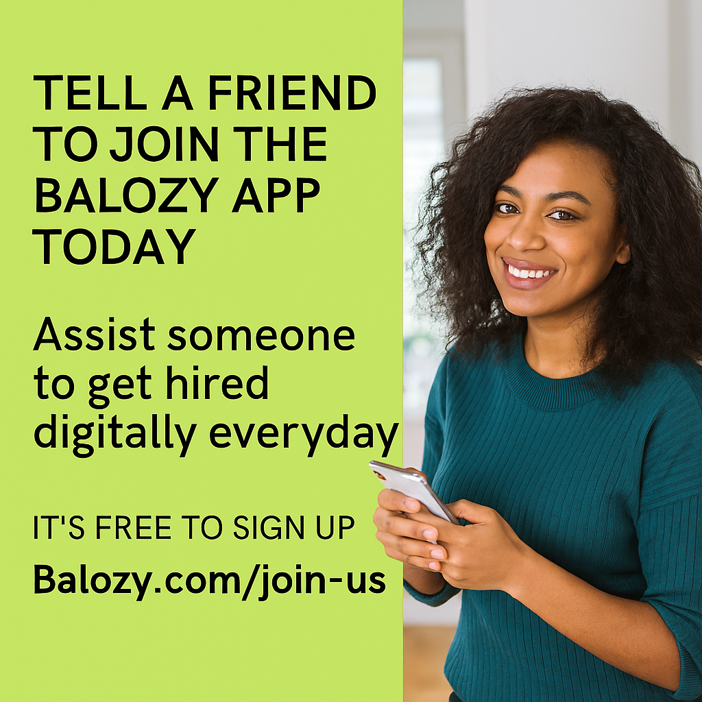 🌍 Who’s Using the Balozy App?