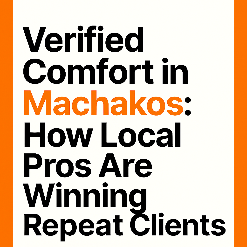 How Hustles Can Help Machakos Move Forward